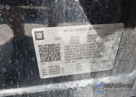 2019 Cadillac Xt4 Luxury from USA, damaged, VIN 1GYFZBR4XKF125504